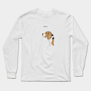 Beagle - Portrait Long Sleeve T-Shirt